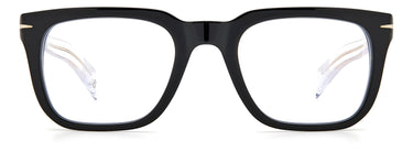 Designer Men David Beckham Eyeglasses: 7070 - Black & Gold- SpecSMART Eye Clinic (Front View)